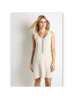 BB DAKOTA Jemmia textured sleeveless dress S